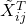 \tilde{X}^T_{ij}