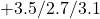 +3.5/2.7/3.1