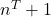 n^{T}+1