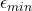 \epsilon_{min}